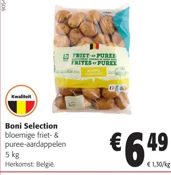 Aanbieding: Bloemige friet- & puree-aardappelen