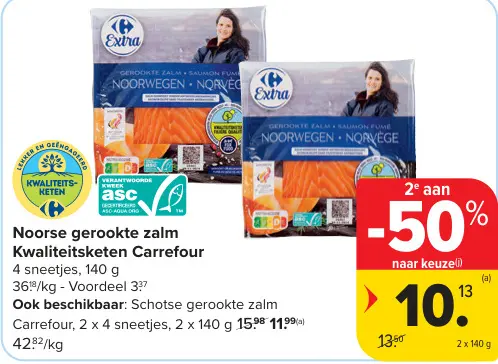 Promotie: Noorse gerookte zalm