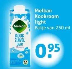 Aanbieding: Melkan Kookroom light