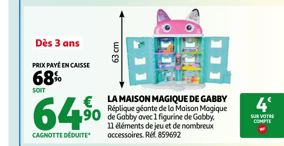 Promotie: La maison magique de Gabby