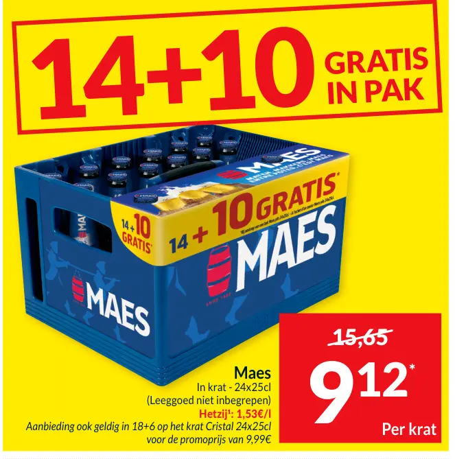 Promotie: Maes