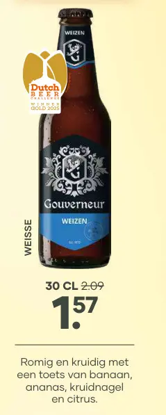 Aanbieding: Gouverneur Weizen