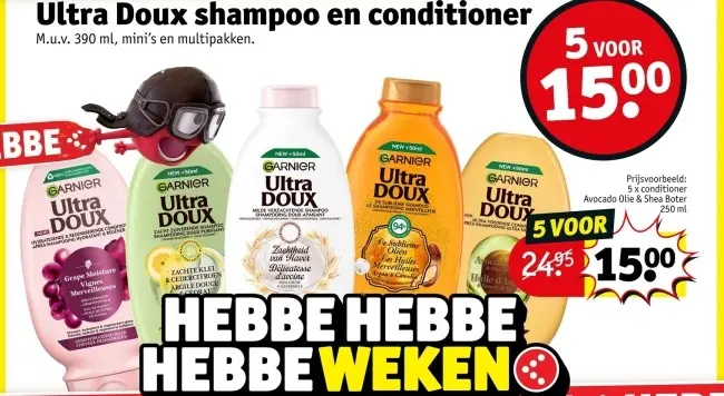 Promotie: Ultra Doux shampoo en conditioner