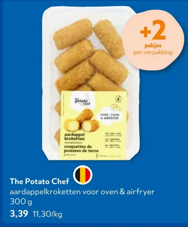 Promotie: Aardappelkroketten voor oven & airfryer