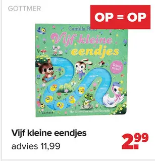 Promotie: Vijf kleine eendjes