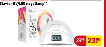 Aanbieding: Clavier UV/LED nagellamp