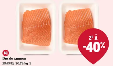 Offre: Saumon dos