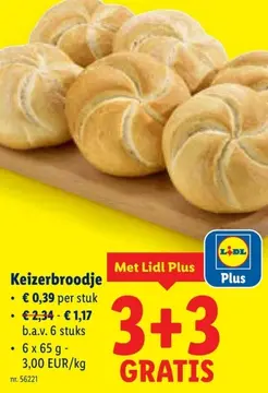 Aanbieding: Keizerbroodje