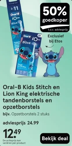 Aanbieding: Elektrische tandenborstels en opzetborstels