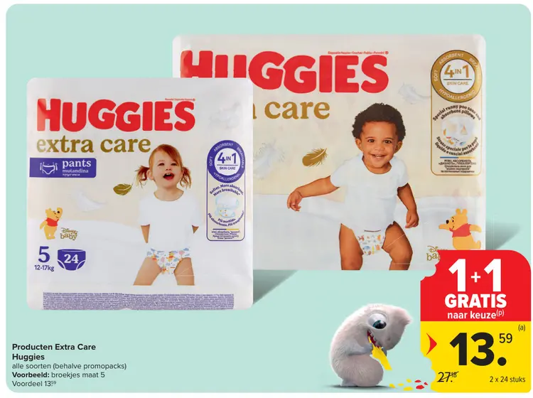 Promotie: Producten Extra Care