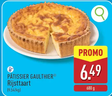 Promotie: Rijsttaart