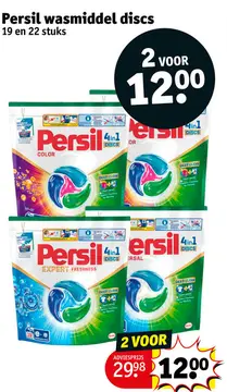 Aanbieding: Persil wasmiddel discs