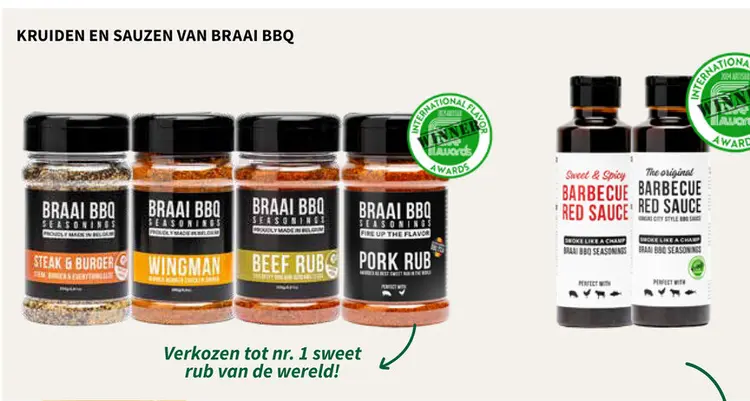 Promotie: BRAAI BBQ Seasonings and Sauces