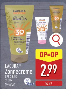 Promotie: Zonnecrème
