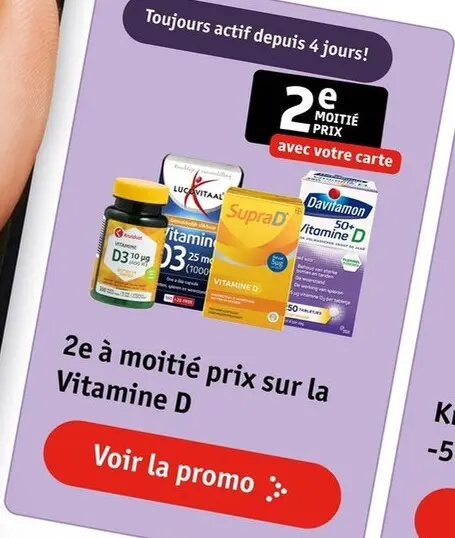 Offre: Vitamine D