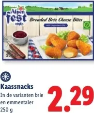 Aanbieding: Alpen Fest Kaassnacks
