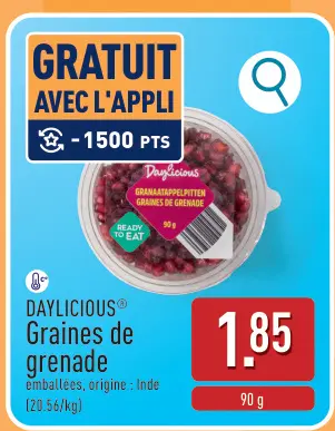 Offre: DAYLICIOUS® Graines de grenade
