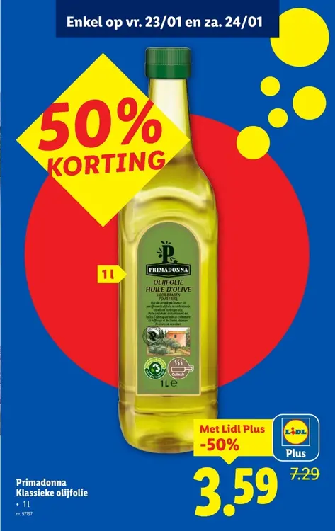 Promotie: Klassieke olijfolie