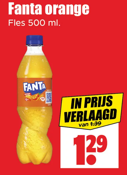 Aanbieding: Fanta Orange