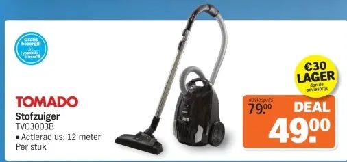 Aanbieding: Stofzuiger TVC3003B