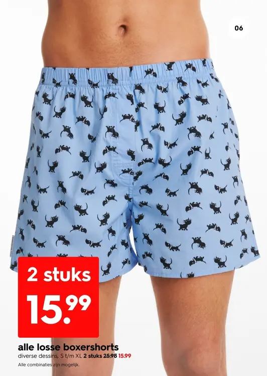Aanbieding: Alle losse boxershorts