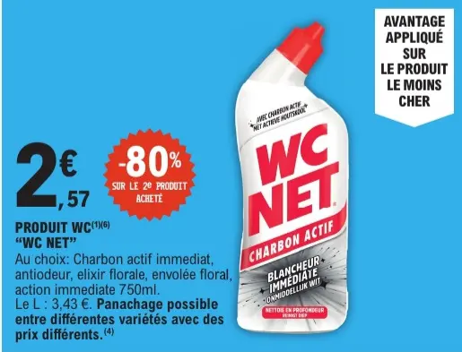 Offre: Produit WC