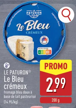 Offre: Le Bleu crémeux