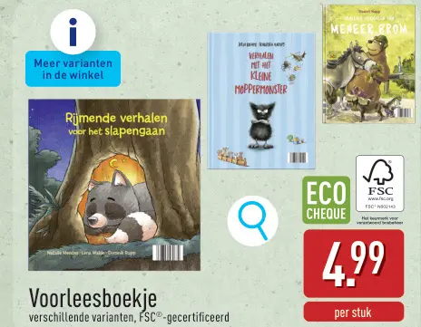 Promotie: Voorleesboekje