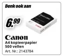 Promotie: A4 kopieerpapier