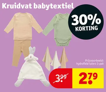 Aanbieding: Babytextiel