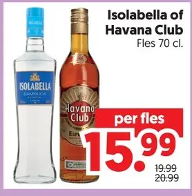 Aanbieding: Isolabella or Havana Club