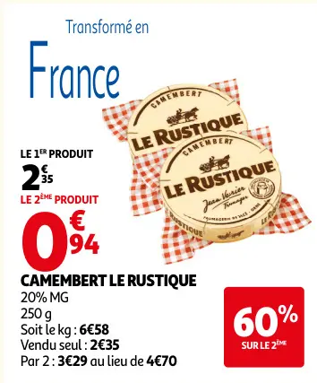 Offre: Camembert