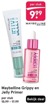 Aanbieding: Maybelline Grippy en Jelly Primer