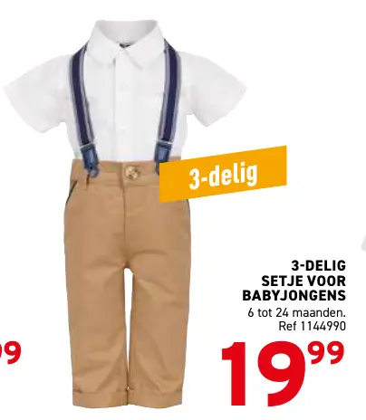Promotie: Setje voor babyjongens