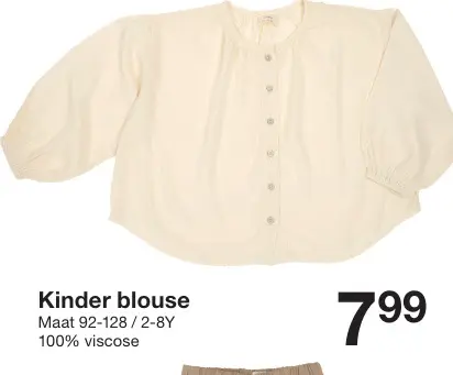 Aanbieding: Kinder blouse