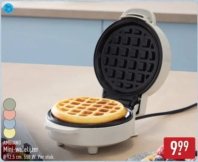 Aanbieding: Mini-wafelijzer