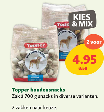 Aanbieding: Topper hondensnacks