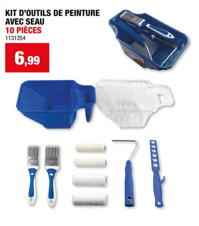 Offre: Kit d'outils de peinture