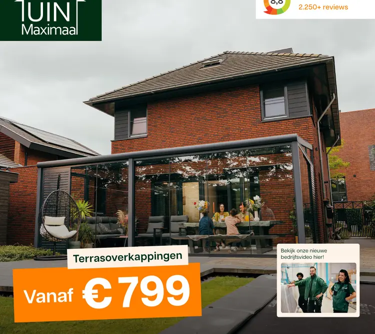Promotie: Terrasoverkappingen