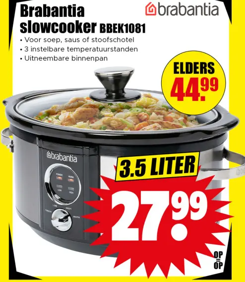 Aanbieding: Slowcooker BBEK1081