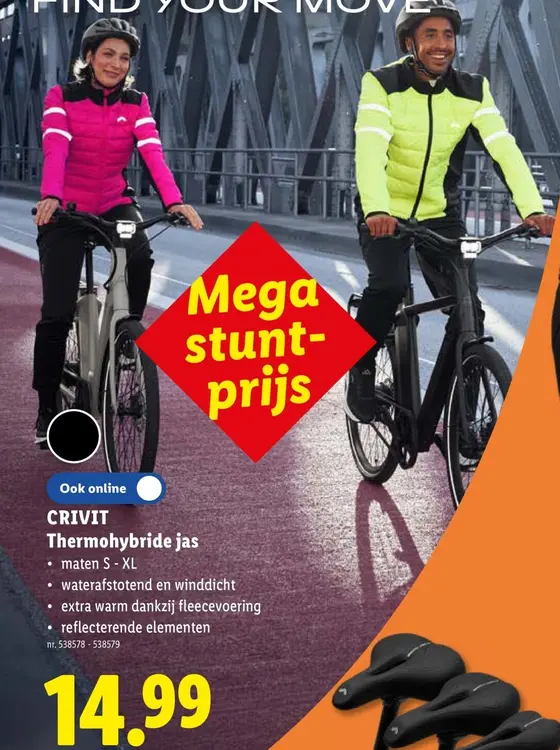 Promotie: Thermohybride jas