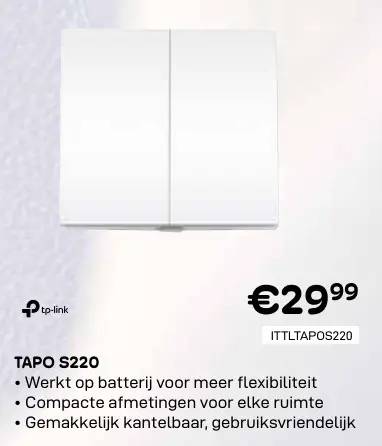 Promotie: Tapo s220