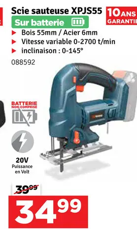 Offre: Scie sauteuse XPJS55
