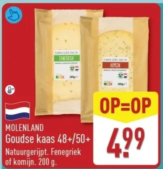 Aanbieding: Goudse kaas 48+/50+