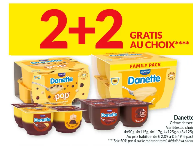 Offre: Crème dessert