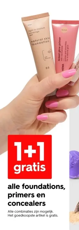 Aanbieding: foundations, primers en concealers