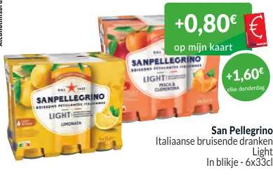 Promotie: Italiaanse bruisende dranken Light