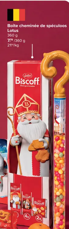 Offre: Boîte cheminée de spéculoos