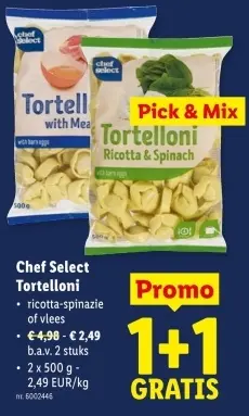 Promotie: Tortelloni