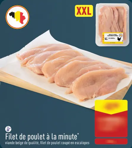 Offre: Filet de poulet à la minute